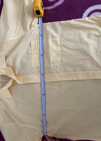 Sarı erkek Gömlek - Görsel 6