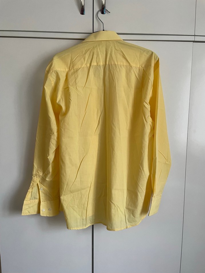 Sarı erkek Gömlek - Görsel 2