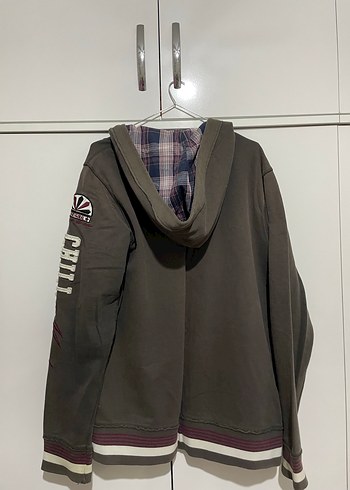 Orijinal Loft Gri Fermuarlı Erkek Ceket - Görsel 2