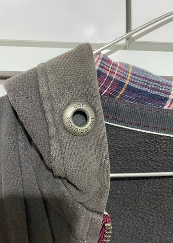 Orijinal Loft Gri Fermuarlı Erkek Ceket - Görsel 9