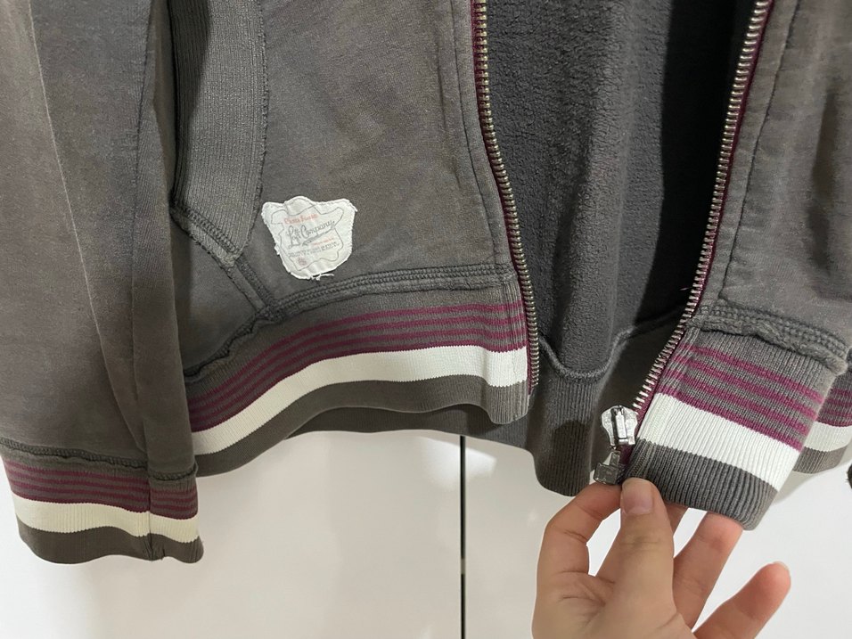 Orijinal Loft Gri Fermuarlı Erkek Ceket - Görsel 5