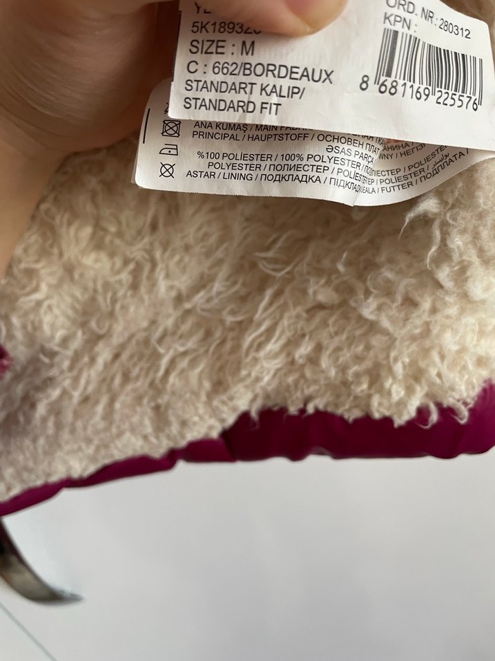 Düğmeli Fermuarlı Fuşya Kadın Yelek - Görsel 5