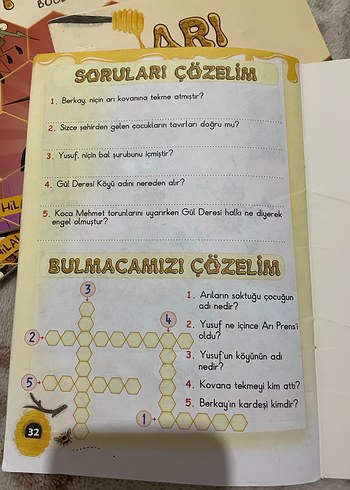 Arı Prens ilkokul kitap seti - Görsel 4