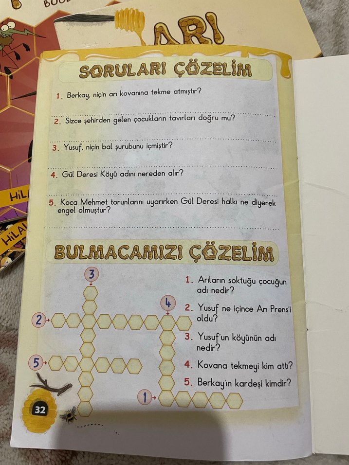 Arı Prens ilkokul kitap seti - Görsel 4