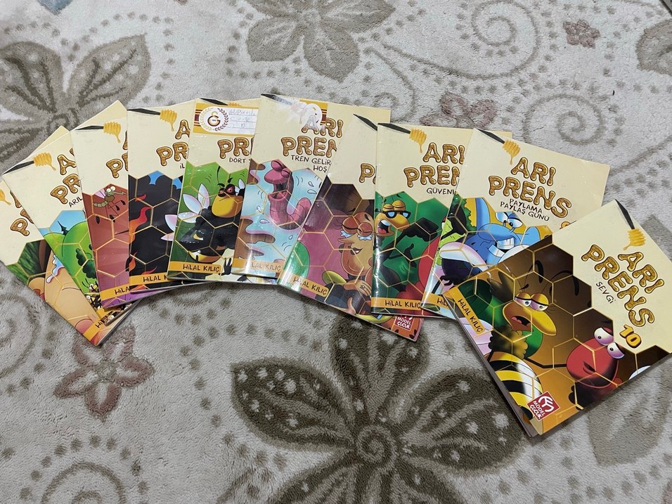 Arı Prens ilkokul kitap seti - Görsel 3