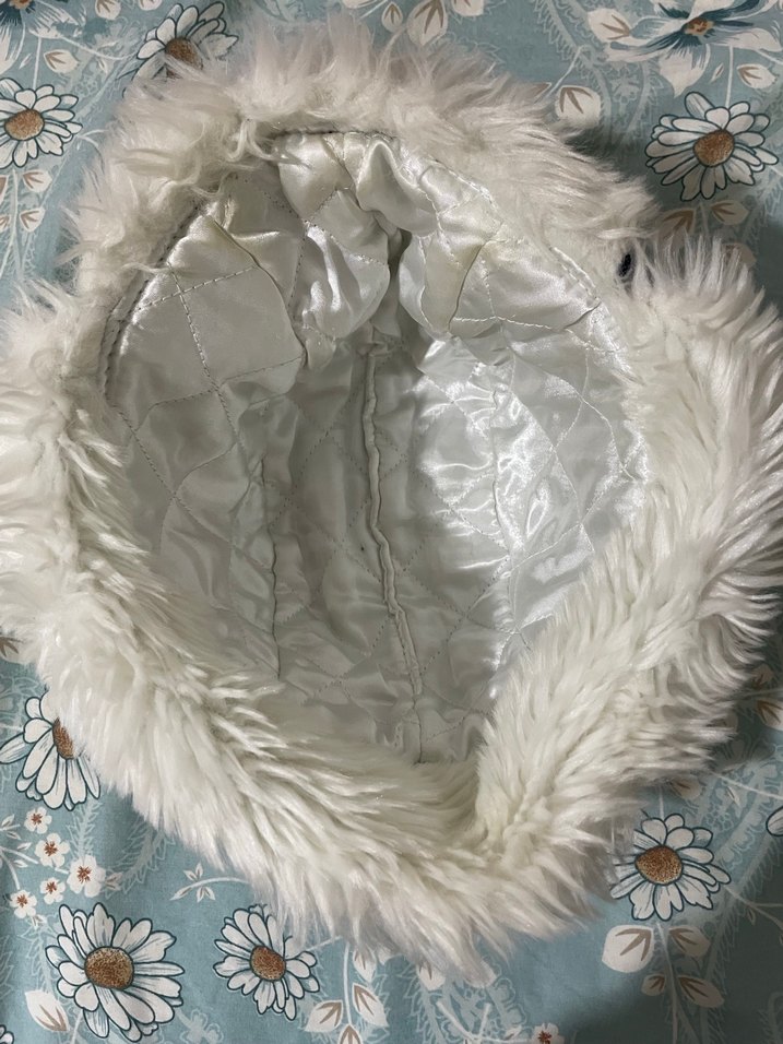 Çocuk Kürklü Desenli Bere/ kışlık başlık - Görsel 2