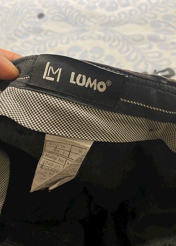 Siyah kadife Kemerli Erkek Pantolon - Görsel 6