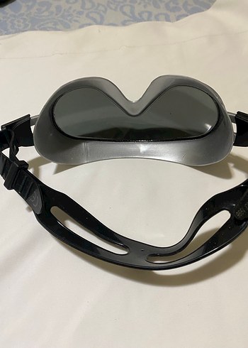 Speedo Gri Biker Stil Yüzücü Gözlüğü - Görsel 5