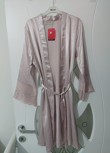 Pierre cardin saten gecelik takımı