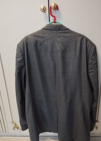 Gri Erkek Ofis Takım Elbise ceketi - Görsel 3