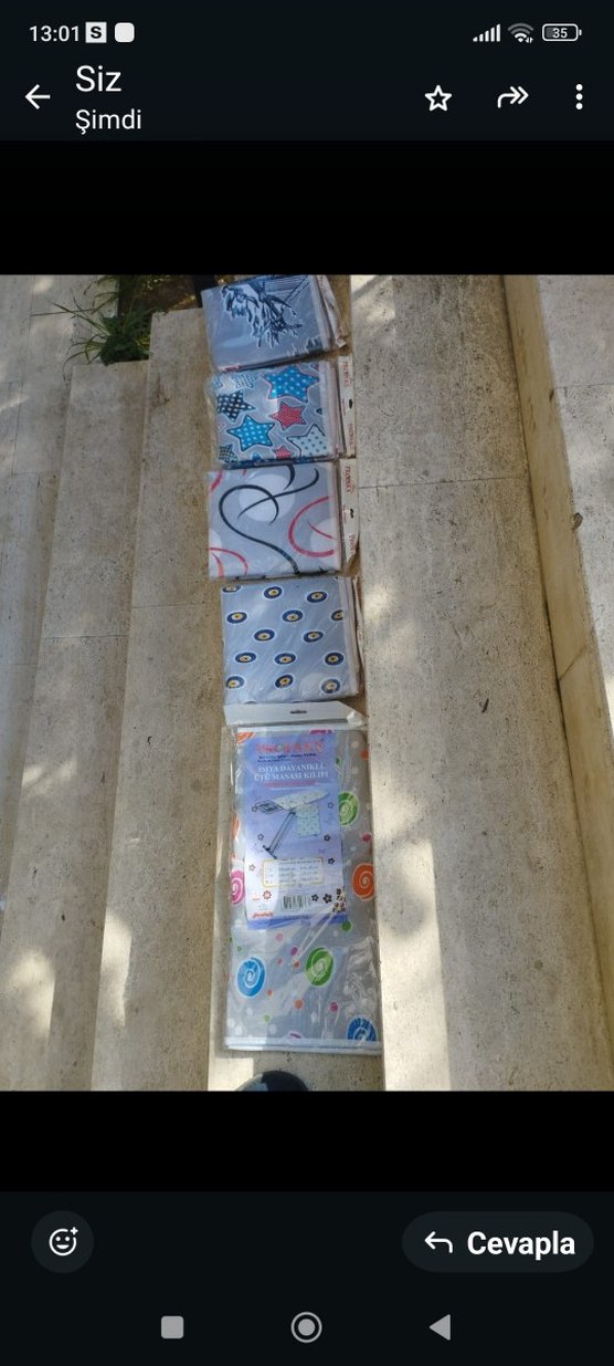 3 adet ütü masası örtüsü - Görsel 3