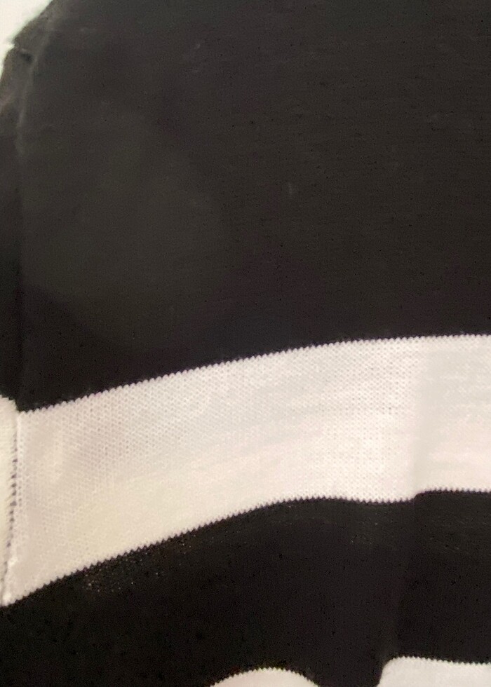 Triko elbise siyah - Görsel 2