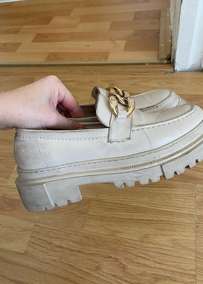 Loafer ten rengi ayakkabı - Görsel 3