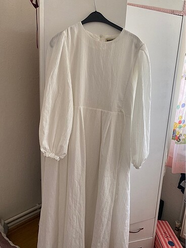 Beyaz elbise - Görsel 4