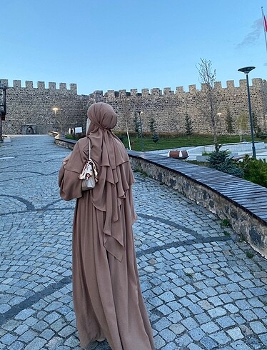 Sufle Hijab elbise