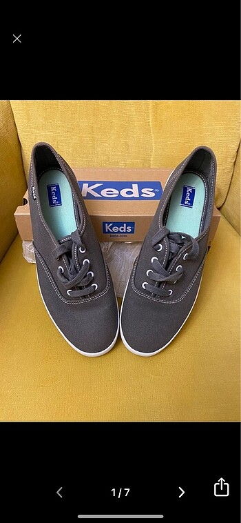 Keds spor orjinal keten sıfır gibi rahat