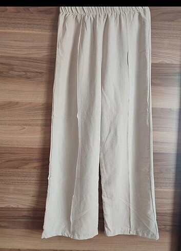 Yazlik bol paca pantolon