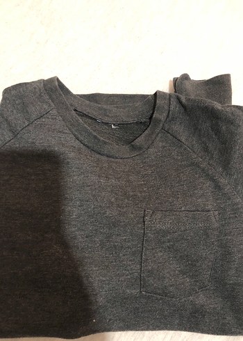 Gri Erkek Çocuk Uzun Kollu Sweatshirt - Görsel 3