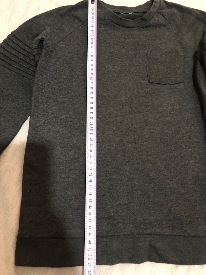 Gri Erkek Çocuk Uzun Kollu Sweatshirt - Görsel 2