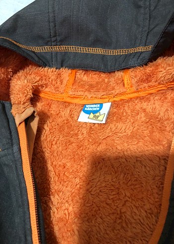 Kapüşonlu Fermuarlı Erkek Çocuk Mont - Görsel 4