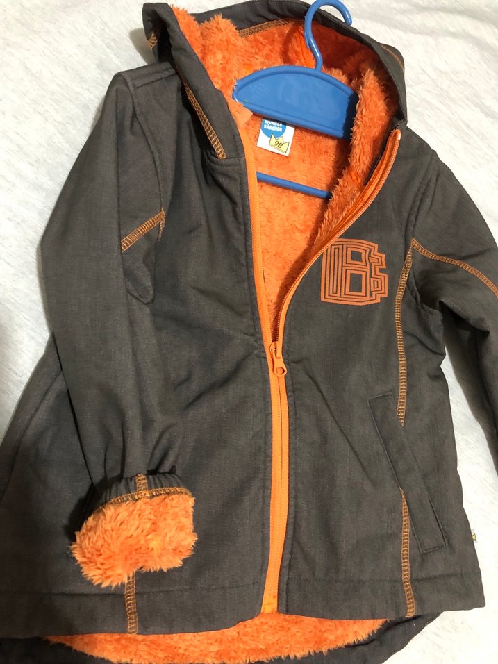 Kapüşonlu Fermuarlı Erkek Çocuk Mont - Görsel 2