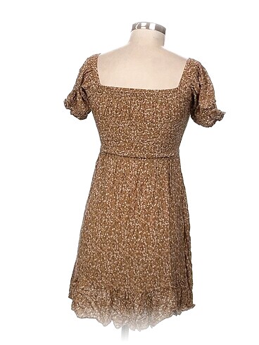 m Beden Vintage Love Kısa Elbise %70 İndirimli.