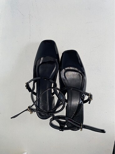 36 Beden siyah Renk Mary Jane Ayakkabı