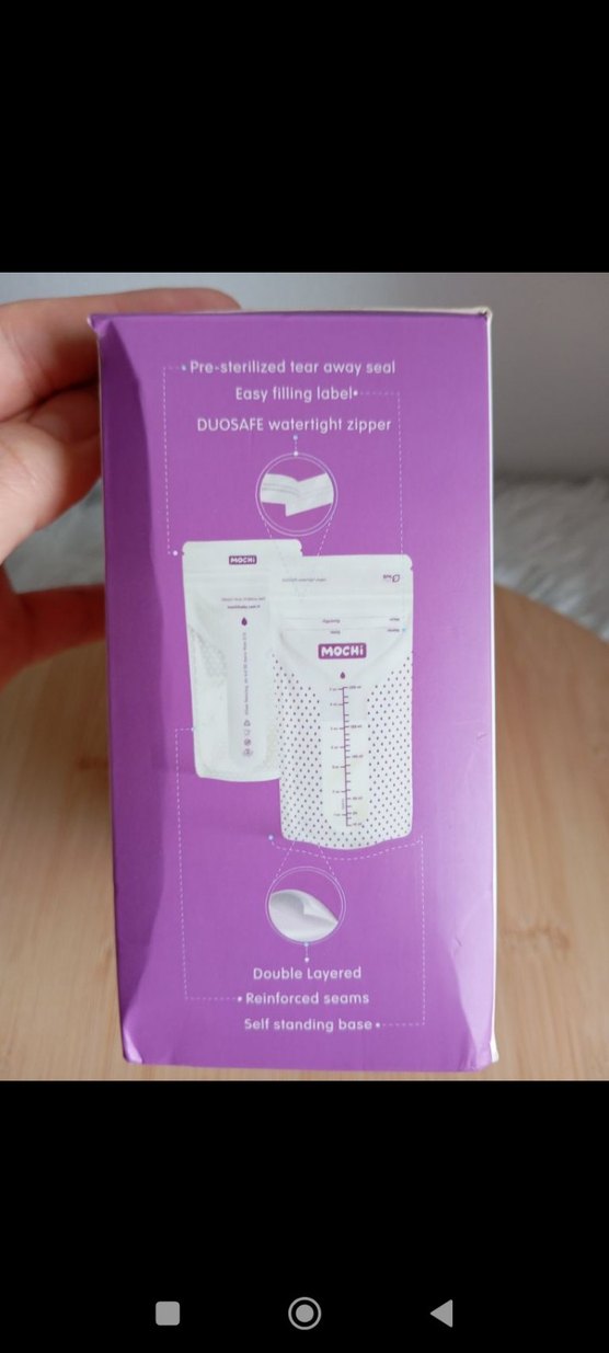 Mochi Çift Katmanlı Göğüs Sütü Saklama Poşeti - Görsel 2