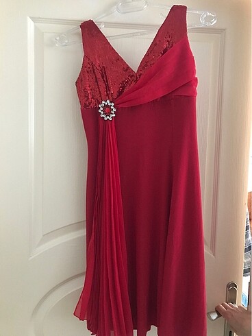 Diğer Kırmızı/ bordo abiye elbise