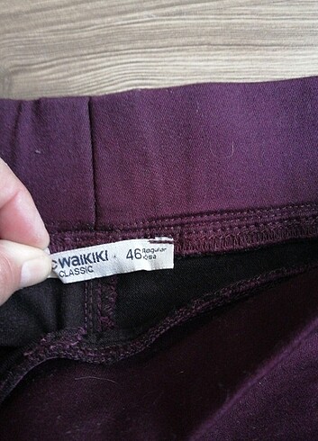 46 Beden mor Renk Pantolon