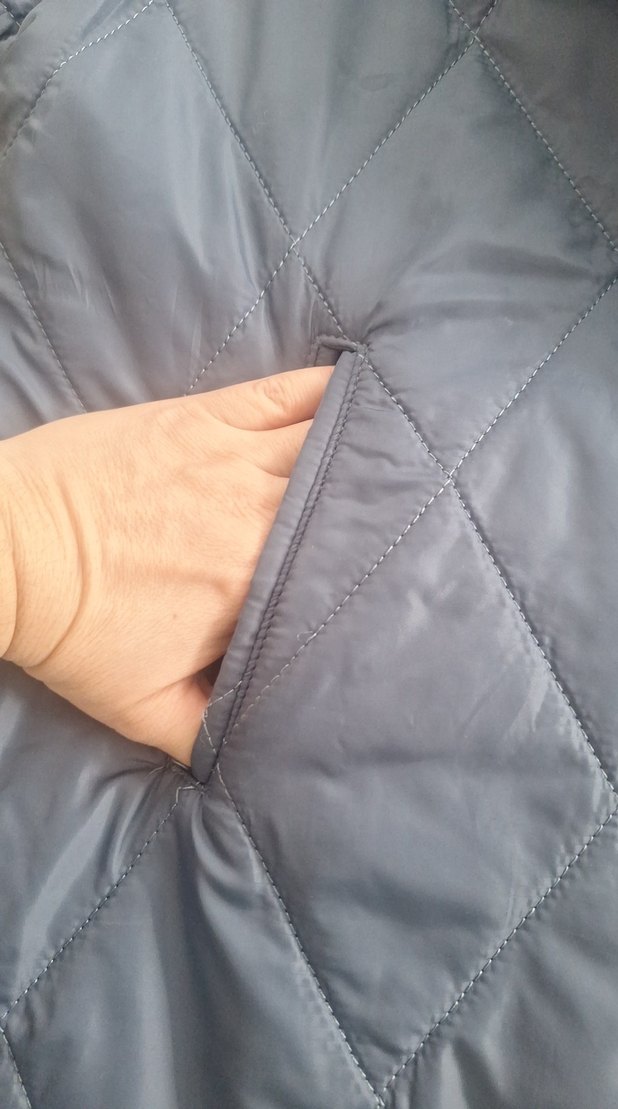 Kapüşonlu palement Düğmeli Kadın Mont - Görsel 5