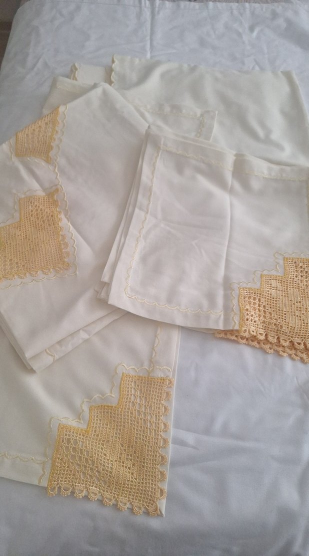 dantel islemeli mutfak takimi - Görsel 5