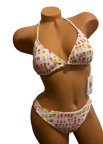 Renkli Mini Bikini u.s polo