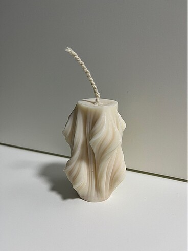 Dalgalı Soya Wax Mum