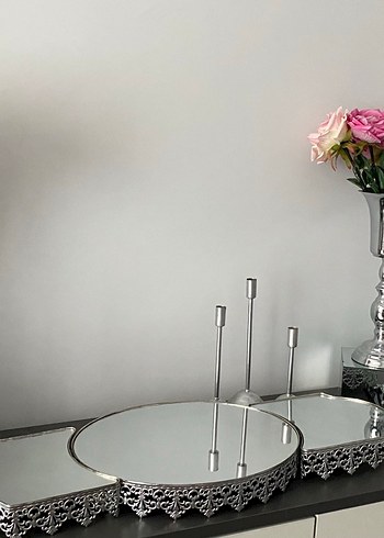 Gri Metal Söz Tepsi Konsepti - Görsel 5