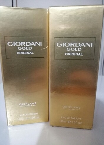 Beden Oriflame giordani gold orjinal parfüm