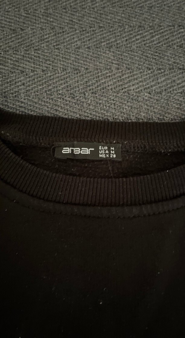 Kadın Siyah Sweatshirt - Görsel 2