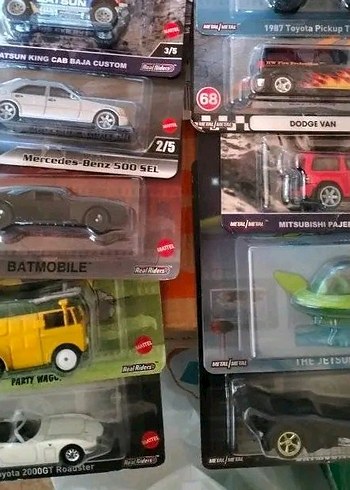 Koyu Gri Oyuncak Araba Seti
