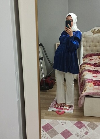38 Beden lacivert Renk Tunik