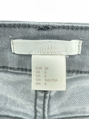 38 Beden gri Renk H&M Jean / Kot %70 İndirimli.
