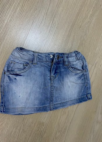 Zara Denim Mini çocuk Etek