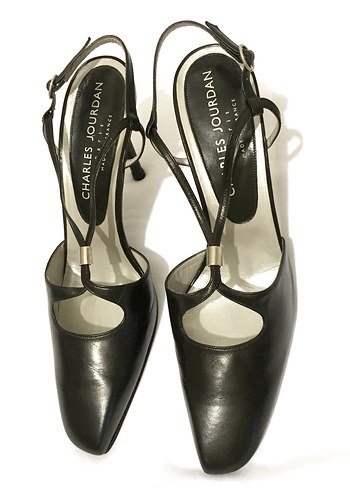 Charles Jourdan gercek deri 39-40 no Stiletto - Görsel 2