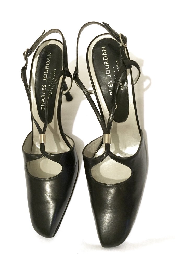 Charles Jourdan gercek deri 39-40 no Stiletto - Görsel 2