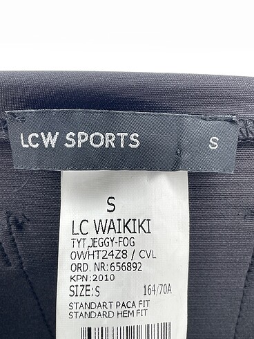 s Beden siyah Renk LC Waikiki Tayt / Spor taytı %70 İndirimli.