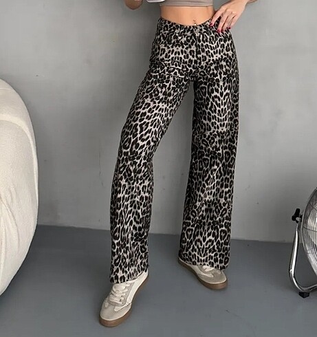 leopar pantolon