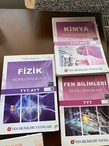 fen bilim yayın tyt ayt fizik kimya fen üçü 50 tl