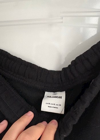 Pull and Bear Pull Bear Siyah Rahat Esofman Alti