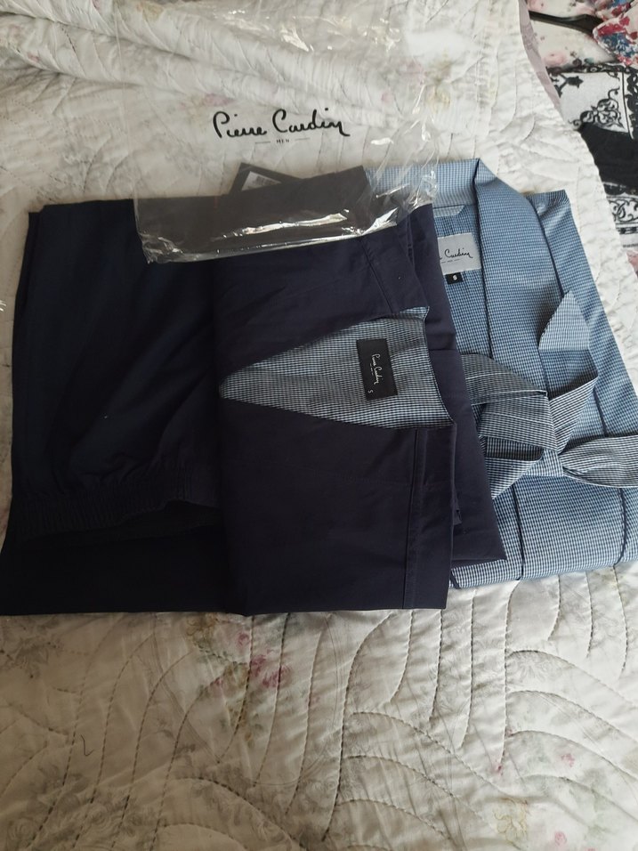 lacivert üçlü Erkek Pijama Takımı - Görsel 3