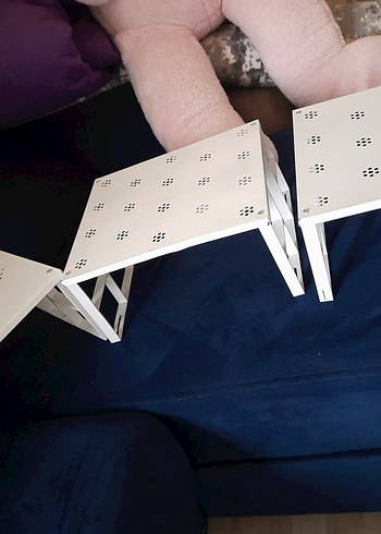 Beyaz Raf Düzenleyici Organizatör - Görsel 2