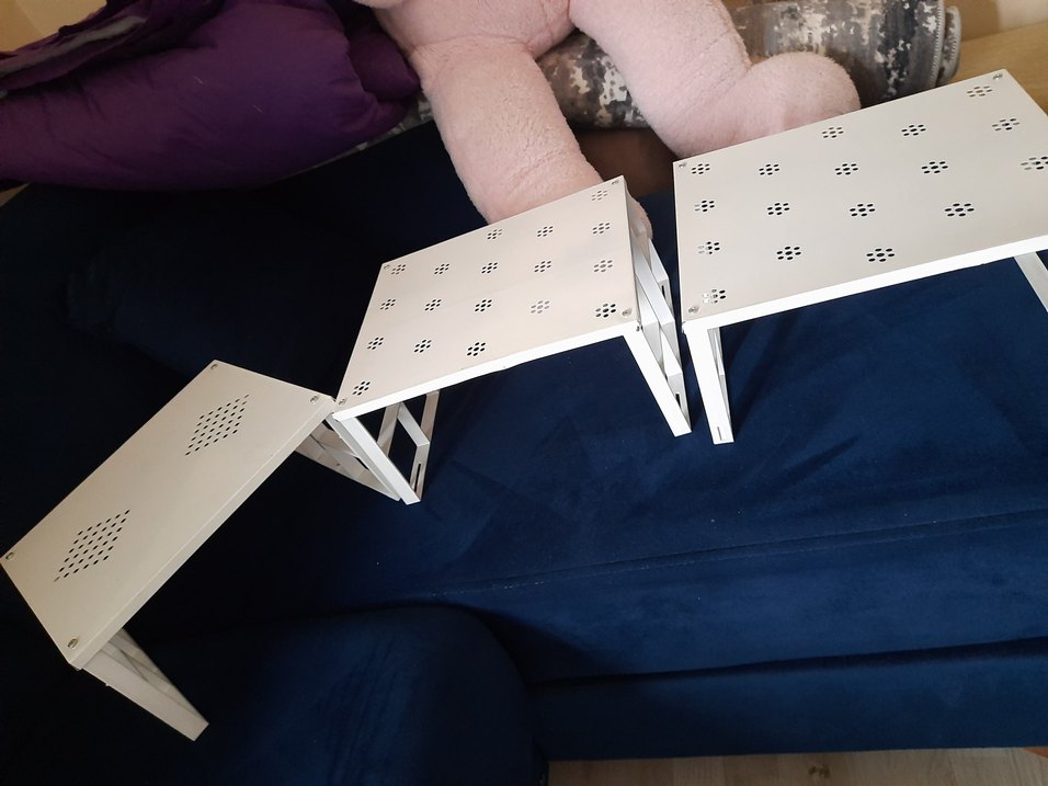 Beyaz Raf Düzenleyici Organizatör - Görsel 2